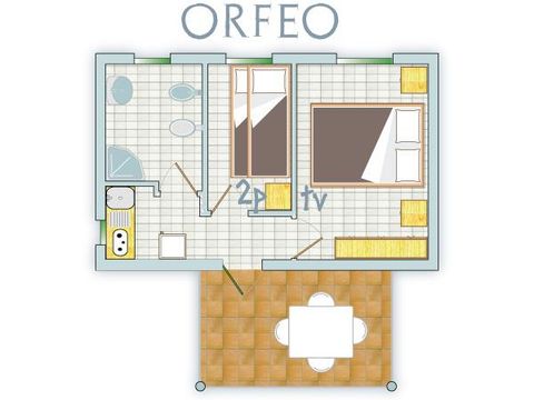 BUNGALOW 2 personnes - ORFEO