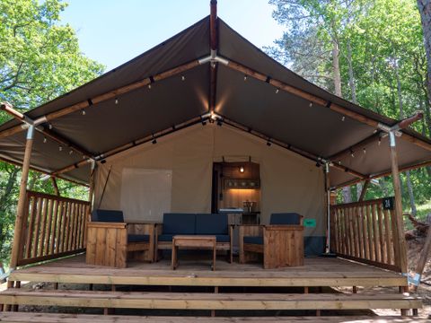 LODGE 4 personnes - Safari Lodge LUXE avec sanitaires