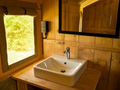 LODGE 4 personnes - Safari Lodge LUXE avec sanitaires