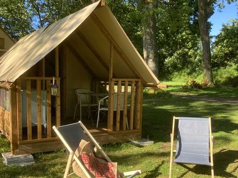 TENTE TOILE ET BOIS 2 personnes - Bivouac isolé Rando