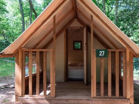 TENTE TOILE ET BOIS 2 personnes - Bivouac isolé Rando