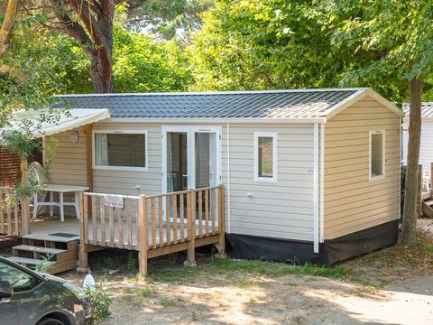 MOBILHOME 4 personnes - Mobil-home | Comfort | 2 Ch. | 4 Pers. | Terrasse surélevée | Clim.