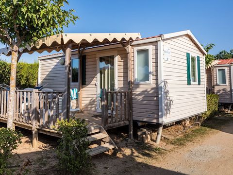MOBILHOME 4 personnes - Mobil-home | Comfort | 2 Ch. | 4 Pers. | Terrasse surélevée | Clim.