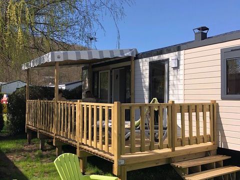 MOBILHOME 4 personnes - PREMIUM - Baby FAMILY - 2 Chambres - TV - avec terrasse, salle de jeux, lave vaisselle