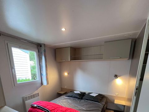 Mobilhome 2 personnes - Mobil-Home - CONFORT - 1 Chambre - TV - Terrasse semi-couverte