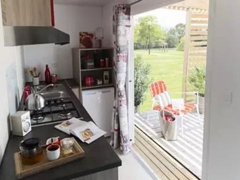 MOBILHOME 4 personnes - Mobil-home Confort 3 Pièces 4 Personnes + TV