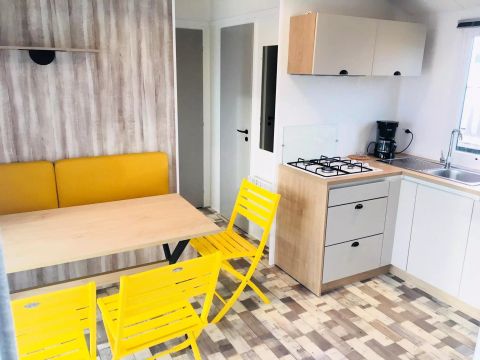 MOBILHOME 6 personnes - Mobil-home Confort 4 Pièces 6 Personnes + TV