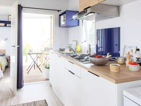 MOBILHOME 6 personnes - Mobil-home Confort 4 Pièces 6 Personnes + TV