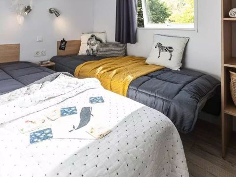 MOBILHOME 6 personnes - Mobil-home Confort 4 Pièces 6 Personnes + TV