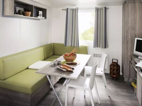 MOBILHOME 4 personnes - Mobil-home 3 Pièces 4 Personnes + TV