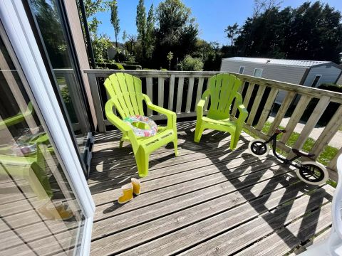 MOBILHOME 6 personnes - Mobil-home Privilège 3 Pièces 4/6 Personnes + TV