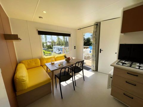 MOBILHOME 4 personnes - Mobil-home Confort 3 Pièces 4 Personnes + TV