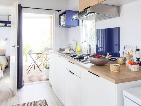 MOBILHOME 4 personnes - Cottage Privilège 3 Pièces 4 Personnes + TV