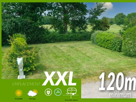 Emplacement - Emplacement nu avec électricité XXL