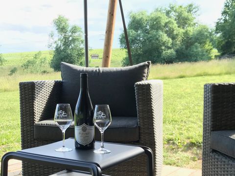 Tente en toile et en bois 5 personnes - Tente Safari