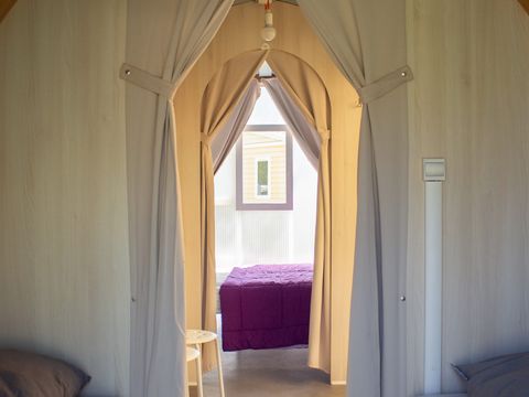 BUNGALOW TOILÉ 4 personnes - COCO SWEET (sans sanitaire, sans eau, sans terrasse)