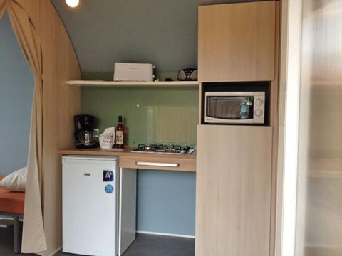 BUNGALOW TOILÉ 4 personnes - COCO SWEET (sans sanitaire, sans eau, sans terrasse)