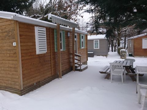 Mobilhome 6 personnes - Mobil-home Rhododendron 32m² - arrivée samedi,