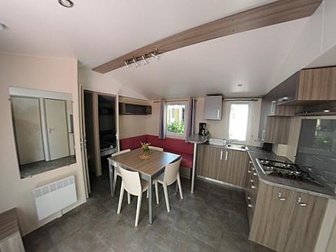 Mobilhome 6 personnes - Mobil-home Rhododendron 32m² - arrivée samedi,