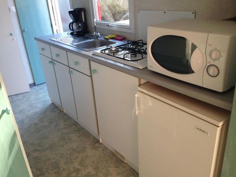Mobilhome 4 personnes - Iris 24m2 - arrivée mercredi,