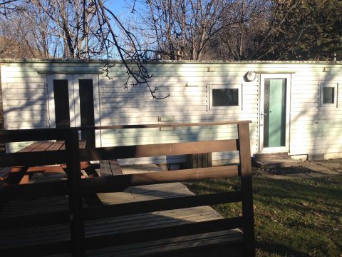 Mobilhome 4 personnes - Iris 24m2 - arrivée mercredi,