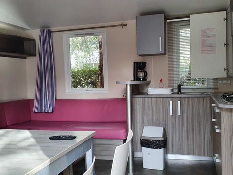 MOBILHOME 6 personnes - Rhododendron 32m2 - arrivée mercredi,