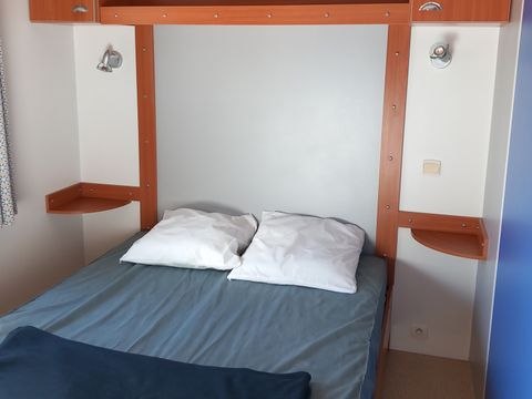 MOBILHOME 4 personnes - BLEUET - 2 chambres  avec terrasse couverte - 28m²