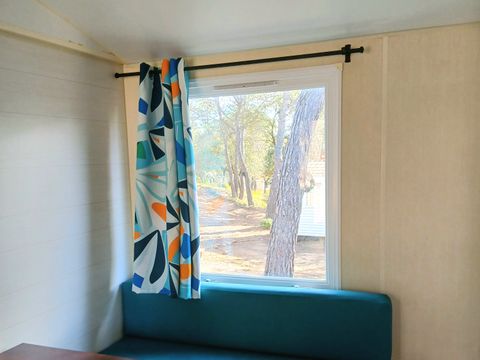 MOBILHOME 4 personnes - TOUT CONFORT - 2 chambres avec climatisation et TV - 28 m²