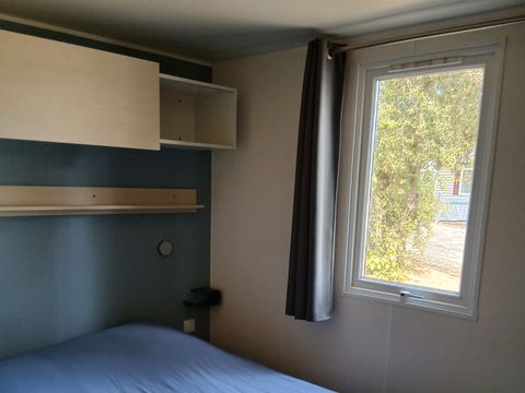 MOBILHOME 6 personnes - MOBILE HOME RECENT - 3 chambres avec climatisation et TV - 30m²