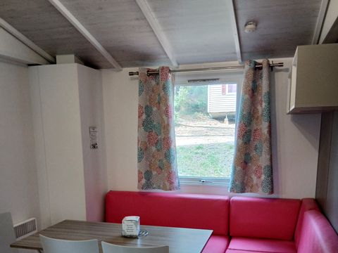 MOBILHOME 6 personnes - MOBILE HOME RECENT - 3 chambres avec climatisation et TV - 30m²