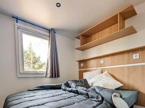 MOBILHOME 6 personnes - PREMIUM - 3 chambres avec climatisation, TV, lave-vaisselle - 34m²
