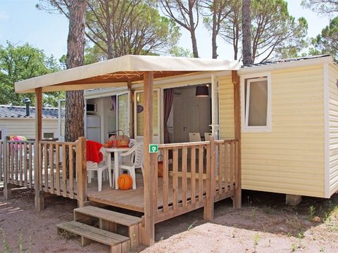 MOBILHOME 4 personnes - Loggia Classic 29m² - Climatisation - TV