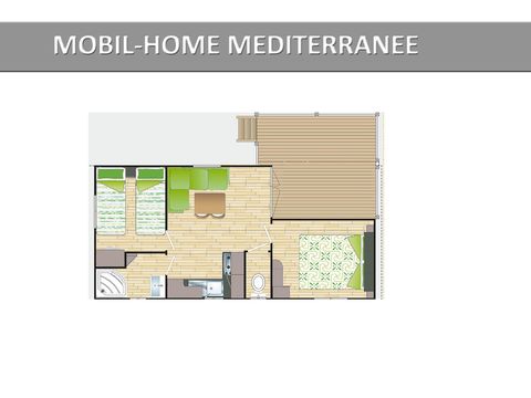 MOBILHOME 4 personnes - Family Classic 23 m²
