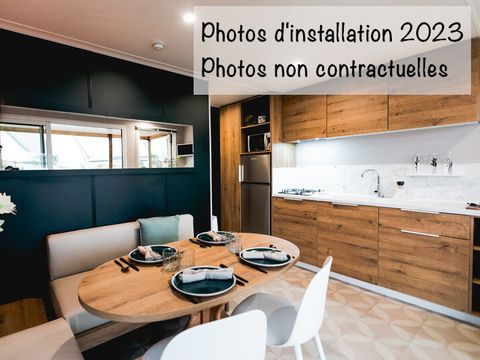 MOBILHOME 4 personnes - Loggia Premium 28m² Clim TV