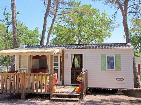 MOBILHOME 4 personnes - Confort Compact - CLIM - TV