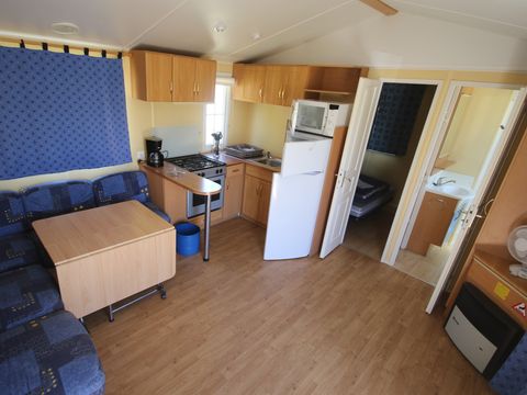 Mobilhome 6 personnes - Comfort XL | 2 Ch. | 4/6 Pers. | Terrasse surélevée | Clim.