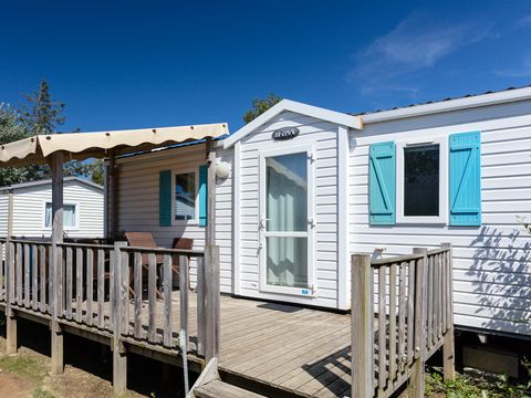 Mobilhome 6 personnes - Comfort XL | 2 Ch. | 4/6 Pers. | Terrasse surélevée | Clim.