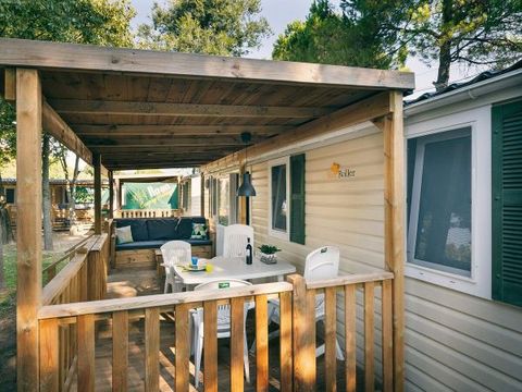 Mobilhome 6 personnes - Comfort XL | 2 Ch. | 4/6 Pers. | Terrasse Lounge | Clim.