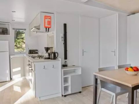 MOBILHOME 5 personnes - Comfort | 3 Ch. | 5 Pers. | Terrasse surélevée | Clim.
