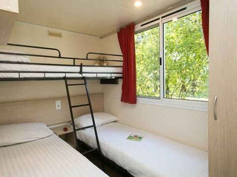 MOBILHOME 6 personnes - Classic | 2 Ch. | 4/6 Pers. | Terrasse surélevée | Clim.
