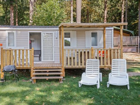 MOBILHOME 4 personnes - Comfort | 2 Ch. | 4 Pers. | Terrasse surélevée | Clim.