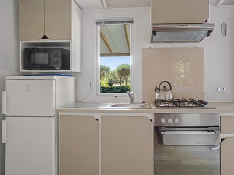 MOBILHOME 4 personnes - Comfort | 2 Ch. | 4 Pers. | Terrasse surélevée | Clim.