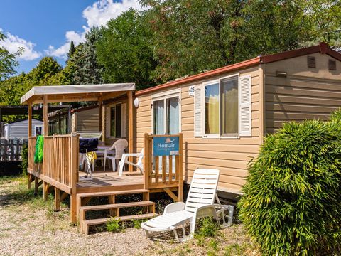 MOBILHOME 6 personnes - Comfort | 3 Ch. | 6 Pers. | Terrasse surélevée | Clim.