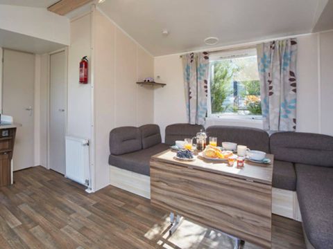 MOBILHOME 8 personnes - Comfort | 3 Ch. | 6/8 Pers. | Terrasse surélevée | Clim.