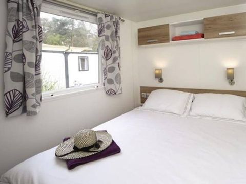 MOBILHOME 6 personnes - Premium | 3 Ch. | 6 Pers. | Terrasse surélevée | Clim.