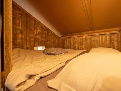 Tente en toile et en bois 6 personnes - hu Glamp Premium XL	Tenda