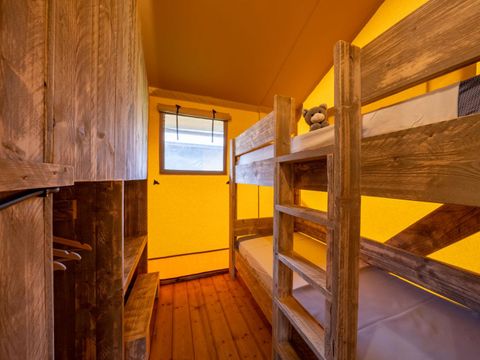 TENTE TOILE ET BOIS 6 personnes - hu Glamp Premium XL	Tenda