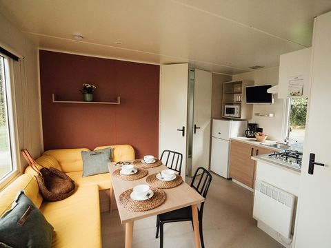 MOBILHOME 6 personnes - KONFORT  (2ch + convertible 6p) 28 à 32