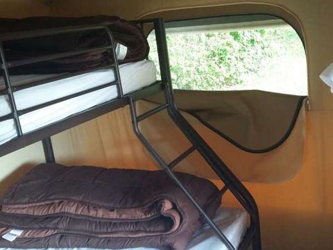 TENTE TOILE ET BOIS 5 personnes - KENYA, sans sanitaires