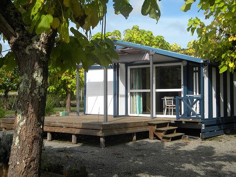 Chalet 5 personnes - H 32 - 2 chambres - Grande terrasse